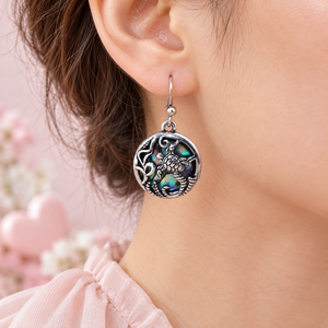 Boucles d'oreilles coquillages colorées pour femmes, bijoux créatifs pour les vacances en bord de mer - Product Image 2