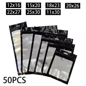 Bolsas al por mayor personalizadas de alta calidad, impermeables, reciclables, con cierre de cremallera, impresión de logotipo, para accesorios 3C, auriculares, joyas y teléfonos móviles. - Product Image 5