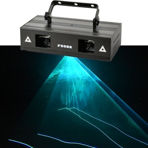 Éclairage laser de boîte de nuit 2 yeux 1000mw Lumière laser bleue unique pour DJ <span class=keywords><strong>Disco</strong></span> KTV Party - Product Image 1