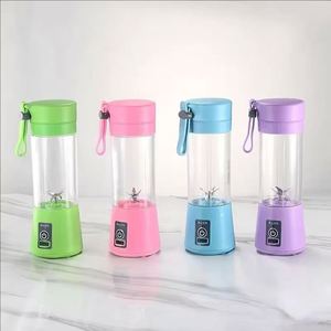 Wholesale Electric Personal Fruit Ice Smoothie 6 Blade Mini Home Usb Rechargeable Portable Juicer Blender - Product Image 1