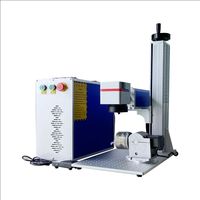 Mesin Pengukir & Penanda Laser Galvo RF CO2 Portabel 40W Baru dengan Dukungan DXF untuk Kayu, Jeans, Kulit - Akurasi Tinggi Ezcad