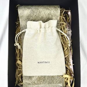 Low Price Customize Small Jute <b>Drawstring</b> Bag Reusable Eco Friendly Jewelry Hemp Burlap Linen Jute Bracelet <b>Pouch</b> - Product Image 6