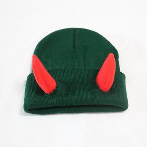 Gorro de Punto Novedoso con Cuernos de Demonio, Gorro Cálido de Invierno con Cuernos de Diablo para Adultos - Product Image 5