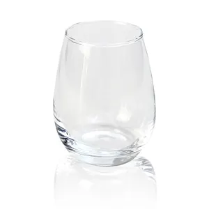 Hochwertige Kristall stamm lose Glas Whisky Tee Schnaps Tasse Geschirr Glas Tasse zu verkaufen