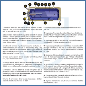 Sistema Solare Termico a Circolazione Naturale da 200L, Scaldabagno Solare a Tubi Sottovuoto per Hotel, Uso Esterno e Domestico - Product Image 3