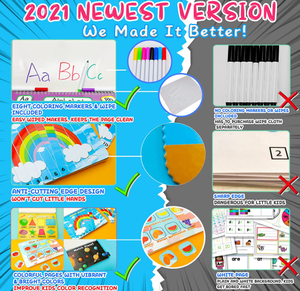 Phiên Bản Mới Nhất Cuốn Sách Câu Chuyện Đầu Tiên Của Tôi Cuốn Sách Bận Rộn Mầm Non Cho Trẻ Em Giáo Dục - Product Image 4