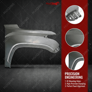 Pièces automobiles en métal OEM, garde-boue gauche compatible avec Toyota Tundra <span class=keywords><strong>2022</strong></span> 2023 2024 2025 2026 OE 53812-0C080 53811-0C100 - Product Image 2