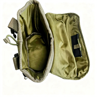 Pochette tactique MOLLE de luxe pour jumelles, sac de rangement portable en tissu Oxford résistant aux chocs pour la chasse et l'observation des oiseaux