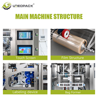 Machine d'emballage verticale automatique avec peseuse multi-têtes à 14 têtes et élévateur à grande inclinaison pour l'emballage de snacks, d'aliments soufflés et de chips
