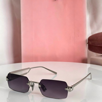Lunettes de soleil tendance unisexe en métal orange, monture carrée complète, verres dégradés, protection UV, lunettes de créateur haut de gamme pour l'extérieur