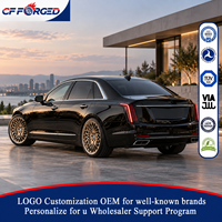 Offre Spéciale – Jantes en Alliage Forgé 2 Pièces 19x8.5 20x9.0 20x10 Bronze Doré 5x120 à Bord Profond pour Cadillac CT6 V-Sport Berline