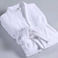 Peignoir de Bain Femme Luxe 100 % Coton, Haute Qualité, Style Hôtel de Luxe