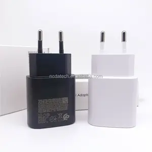 Adaptador de corriente PD 25W de fábrica original de Europa, cargador de carga súper rápido, Cargador USB tipo C para Samsung S24 ultra S22 s23