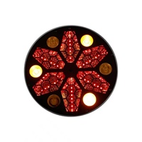 Projecteur LED industriel vintage 150W à tête mobile, effet grande roue rétro, contrôle individuel des pixels, DMX512, pour scène, DJ et discothèque
