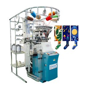 Motor de máquina de tejer y tejer de calcetín liso multifuncional todo en uno de alta calidad más vendido para calcetines sin estructura ósea - Product Image 1