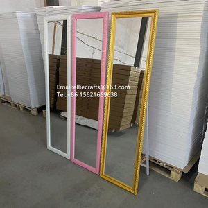 <span class=keywords><strong>Grand</strong></span> <span class=keywords><strong>miroir</strong></span> sur pied en bois et plastique de 40x150cm, <span class=keywords><strong>miroir</strong></span> de dressing pleine longueur, finition <span class=keywords><strong>rustique</strong></span> polie, durable et facile à utiliser - Product Image 2