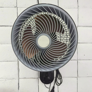 Ventilateur de circulation d'air gris de 9 pouces haut de gamme avec télécommande en plastique, minuterie, installation facile, moteur en aluminium, lumière intégrée, usage domestique, haute performance - Product Image 5