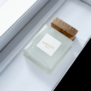 Aikun 1000ml Frosted Square Glass Sticker Logo <b>Reed</b> <b>Diffuser</b> White Drawer Box Set <b>for</b> Buyers Low MOQ Fast Service Custom Scent - Product Image 1
