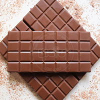 Barra de chocolate negro Halal, venta de los fabricantes de dulces, forma sólida favorita de los niños, dulces de chocolate Personalizados Baratos