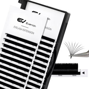 من المصنع وصلات رموش من الكشميري الأسود غير اللامع أفضل وصلات رموش في CC DD L <span class=keywords><strong>M</strong></span> LC LD صينية رموش صواني بنية - Product Image 2