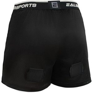 Short de hockey pour homme EALER HSM500 en maille avec protection anti-choc, séchage rapide, respirant, 100 % polyester - Product Image 1