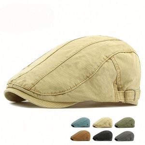 Vintage Ivy <b>Cap</b> Collection <b>Men's</b> Beret Hat Reversible Women's Beanie Simple <b>Flat</b> Brimmed <b>Cap</b> for <b>Men</b> - Product Image 1