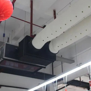 Conduits d'air en tissu de haute qualité et économiques pour les usines, les hôpitaux et les ateliers scolaires, installation rapide, style de conception industrielle - Product Image 1