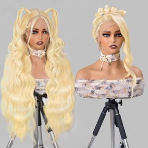 Parrucca piena di <span class=keywords><strong>capelli</strong></span> umani in pizzo 613 biondo all'ingrosso, Pre-pizzicata 13x4 13x6 613 pizzo parrucca anteriore <span class=keywords><strong>capelli</strong></span> umani, 613 Hd pizzo parrucca frontale - Product Image 1