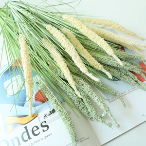 MW09921 Plantas artificiales de tallo largo Grano Spike Lavanda Setaria <span class=keywords><strong>Viridis</strong></span> para arreglos y exhibiciones de Pascua de primavera - Product Image 2