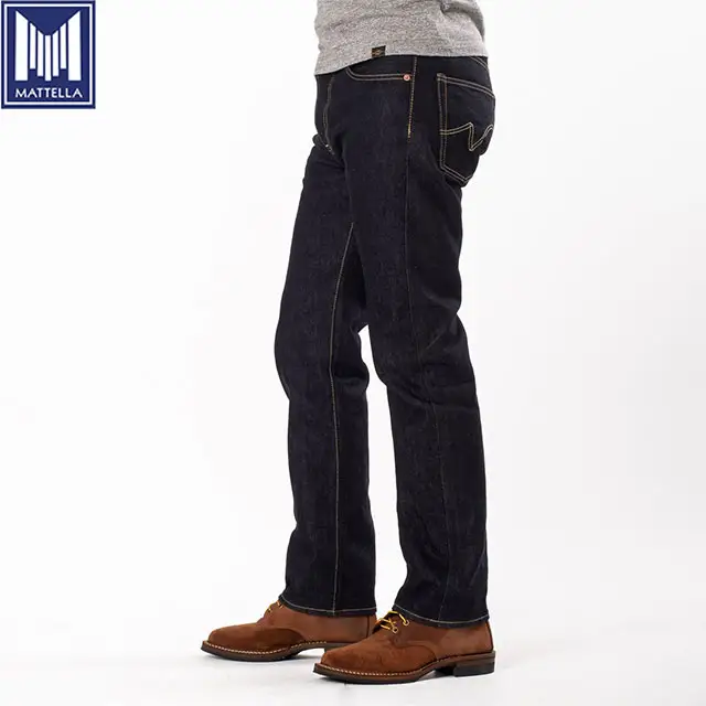 Selvedge النسيج 17 أوقية ضئيلة سعر فارغة الجينز الجملة الأسهم الكثير في بنغلاديش