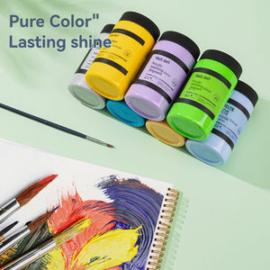 Deli 73875 300ml Colores acrílicos <span class=keywords><strong>pintura</strong></span> de pared <span class=keywords><strong>zapatos</strong></span> de pigmento pintados a mano Diy Graffiti <span class=keywords><strong>pintura</strong></span> acrílica 48 barriles por juego de cartón - Product Image 2