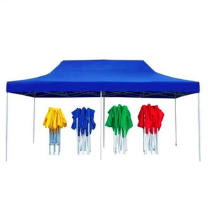 Gazebo Impermeabile 3x3 del Produttore, Tenda a Baldacchino Robusta Retrattile per Esterni, Ideale per Feste, Pubblicità, Eventi e Fiere - Product Image 6