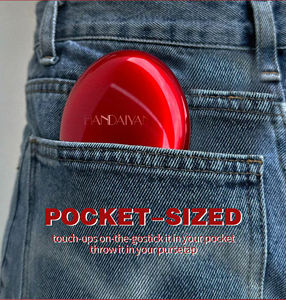 HANDAIYAN Vente en gros 5 couleurs Texture légère Poudre douce hydratante Coussin rouge <span class=keywords><strong>Fond</strong></span> <span class=keywords><strong>de</strong></span> <span class=keywords><strong>teint</strong></span> liquide avec miroir Maquillage pour le visage - Product Image 3