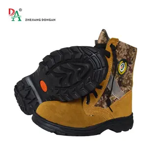 DA OEM fabrika kaynağı anti-şut ve anti-delinme yangın geçirmez orman botları Premium kalite iş ayakkabısı