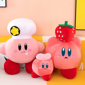 Nouvelle <span class=keywords><strong>Poupée</strong></span> Kirby en Tissu Mignonne en Forme d'Étoile Sucette, <span class=keywords><strong>Poupée</strong></span> Kirby en Tissu pour Fille, Cadeau Transfrontalier - Product Image 5