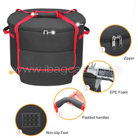 Sac de transport robuste pour foyer extérieur, antichoc, pour foyer à gaz sans fumée, avec poches