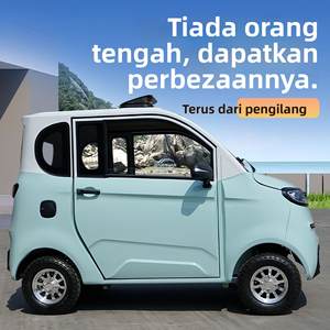 รถยนต์ไฟฟ้าขนาดเล็ก 4 ล้อ กำลังสูง 1000 วัตต์ 2 ประตู 4 ที่นั่ง สำหรับการเดินทางประจำวันของผู้ใหญ่ - Product Image 3