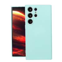 Coque de téléphone en silicone liquide pour Samsung Galaxy S26 Ultra, protection d'appareil photo carrée souple de couleur unie, étui de couple S27 Pro S27 Ultra