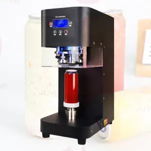 JUYOU Portable Bubble Tea Soda Can Sealing Machine Beer Plastic Can Sealer Milk Tea Beer Can Sealing Machine