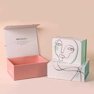 Wholesale Custom Logo Luxury Gift <b>Box</b> for Wedding Dress Folding Magnet Magnetic Lid <b>Foldable</b> <b>Box</b> Small Paper <b>Box</b> Packaging - Product Image 4