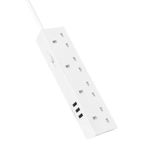 OSWELL New Listing extension multi socket switch outlet power strip