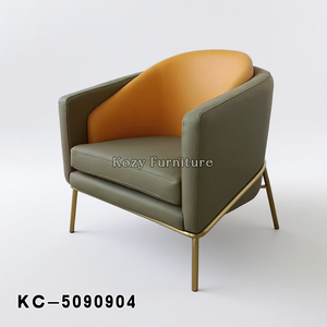 Di lusso moderno divano divano singolo <span class=keywords><strong>tessuto</strong></span> imbottito poltrona per il tempo libero mobili per la casa Hotel <span class=keywords><strong>ufficio</strong></span> - Product Image 5