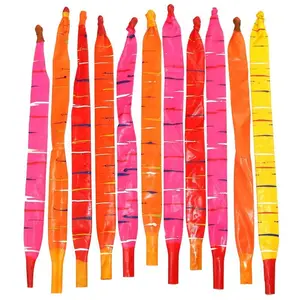 High Quality Multicolor Funny Kid Toy Latex Rocket Shape Balloon