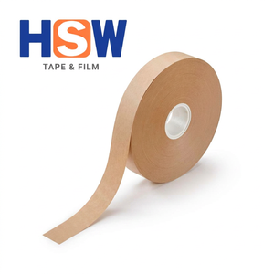 Customized Logo <b>White</b> Eco-Friendly Durable Full Automatic Kraft Paper Banding <b>Tape</b> for Machine Packing Banknotes - Product Image 2