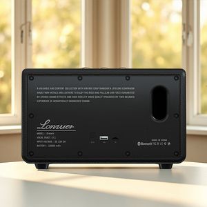 Altoparlante Bluetooth Retrò Lonzuer Dream di Alta Qualità, Subwoofer Wireless Portatile per <span class=keywords><strong>Musica</strong></span> - Product Image 2
