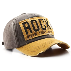 Gorra de Béisbol de 6 Paneles con Diseño de Moda, Logotipo Bordado Personalizado, Parte Superior Suave, Estilo Vintage, Algodón Lavado, Visera Curva Desgastada, Gorra Tipo Dad Hat - Product Image 1