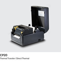 Chainway CP20 UHF RFID 860-928MHz Impresora de código de barras 300dbi HOST de 203DPI Velocidad LAN Interfaz WiFi Compatible con Android iOS Linux