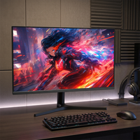 Monitor Gaming Komputer 27 inci 1080p 165Hz 180Hz 240Hz 2K 4K Layar Lebar LCD LED HDR Desktop PC, Dapat Diatur Ketinggiannya, ROHS