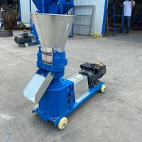 Mini-machine à granulés domestique pour petites exploitations agricoles, haute productivité, alimentation pour volailles et bétail, état neuf