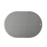 Sous-plat en silicone pour la maison, style minimaliste, protection de table anti-brûlure, résistant aux hautes températures, pour casseroles, bols, assiettes, tasses CWM